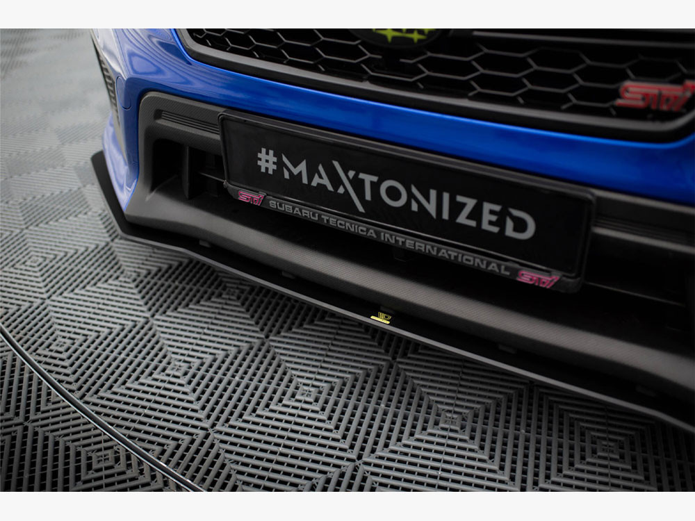 Maxton Street PRO Front Splitter Subaru WRX STI Mk1 Facelift