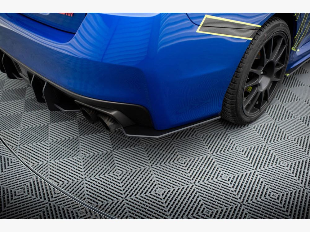 Maxton Street Pro Rear Side Splitters Subaru WRX STI Mk1