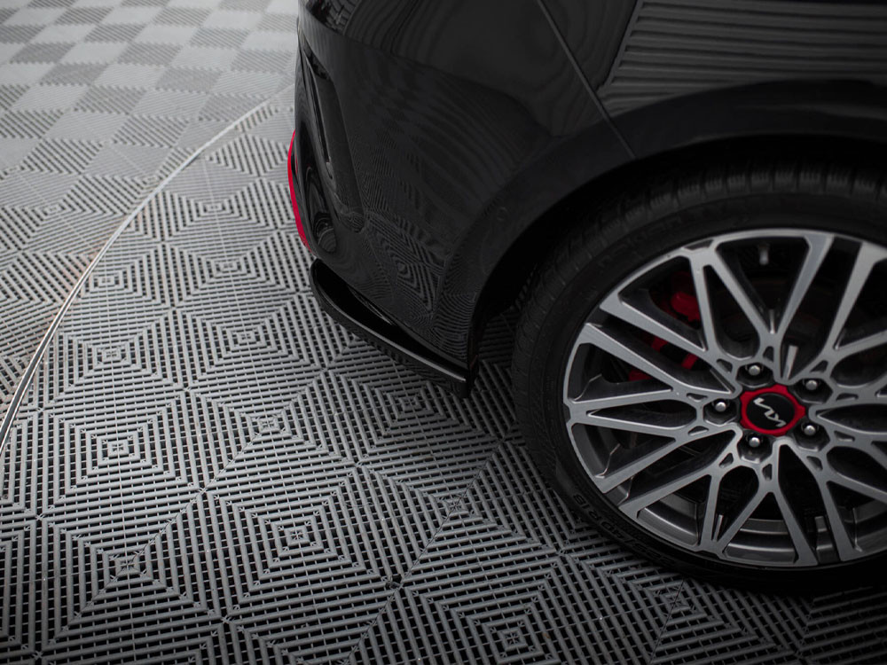 Maxton Rear Side Splitters Kia Ceed GT Mk3 Facelift Maxton Rear Side Splitters Kia Ceed GT Mk3 Facelift
