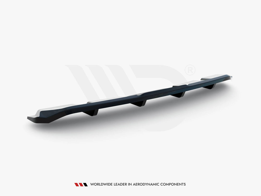 Maxton Central Rear Splitter (Vertical Bars) Kia Ceed GT Mk3 Facelift