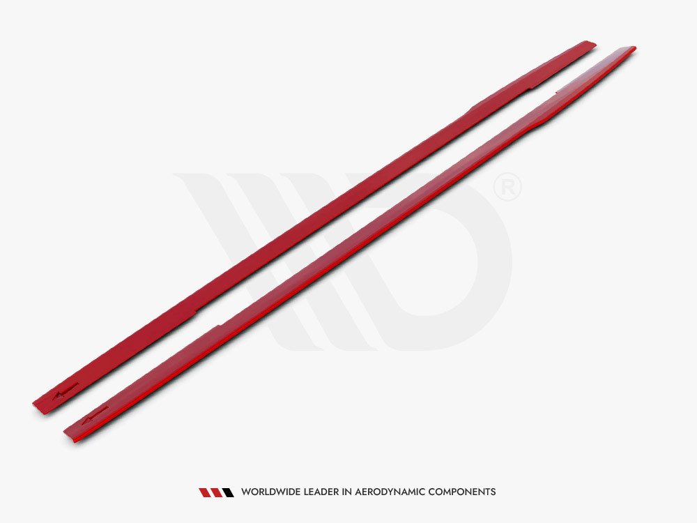 Maxton Side Skirts Diffusers V.2 Renault Megane RS Mk4