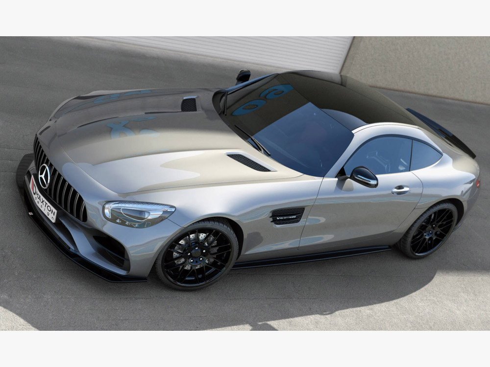 Maxton Front Splitter Mercedes-AMG GT S C190 Facelift