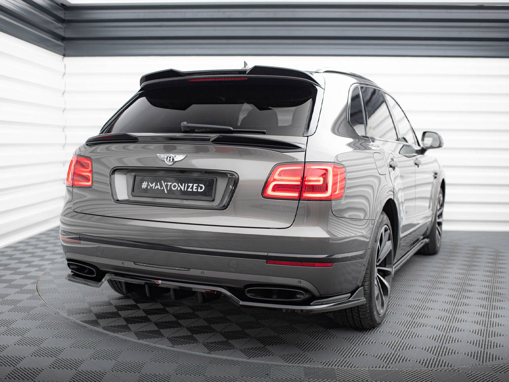 Maxton Central Rear Splitter (Vertical Bars) Bentley Bentayga Mk1