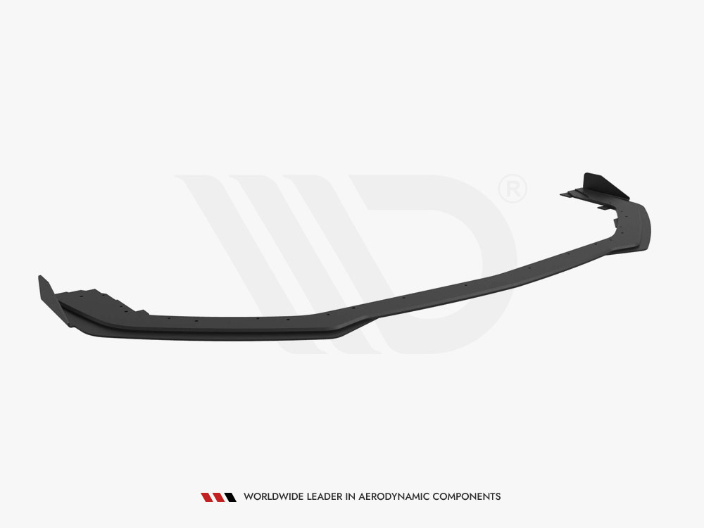 Maxton Street PRO Front Splitter + Flaps Ford Mustang GT Mk6