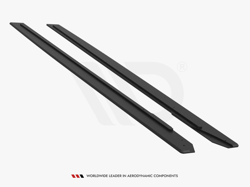 Maxton Street PRO Side Skirts Diffusers Ford Mustang GT Mk6 Maxton Street PRO Side Skirts Diffusers Ford Mustang GT Mk6