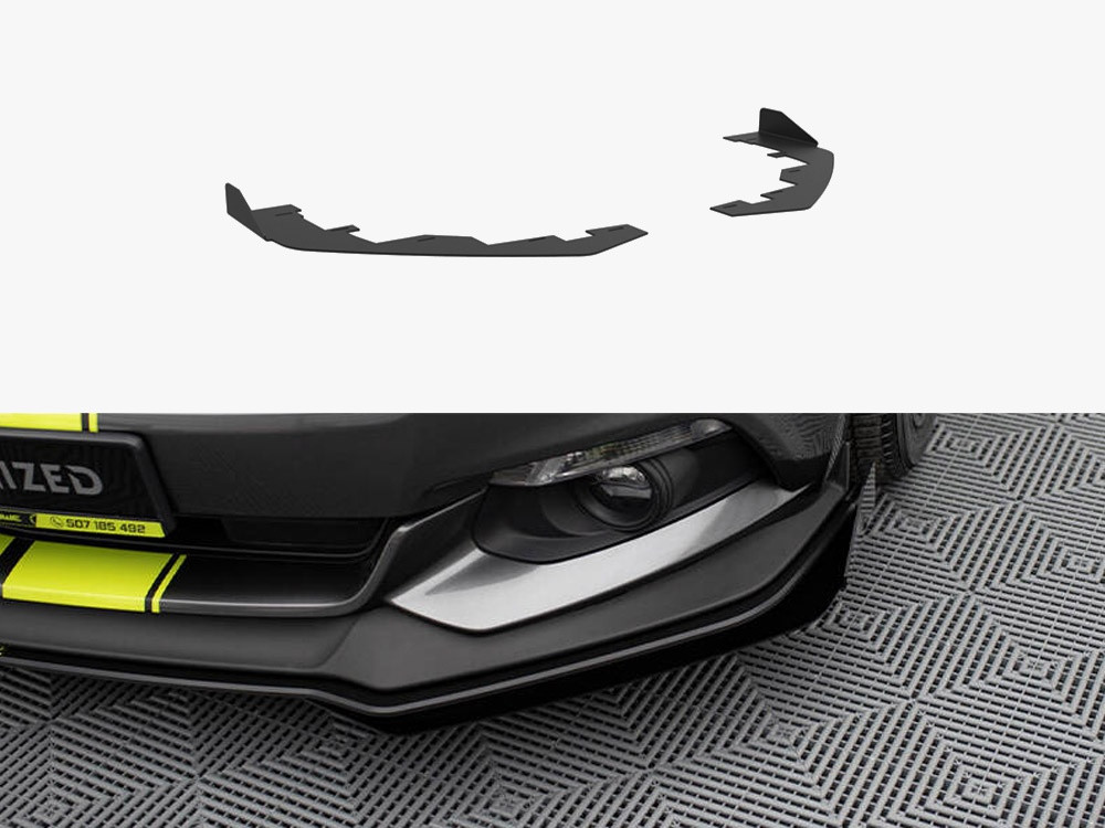 Maxton Front Flaps Ford Mustang GT Mk6 Maxton Front Flaps Ford Mustang GT Mk6