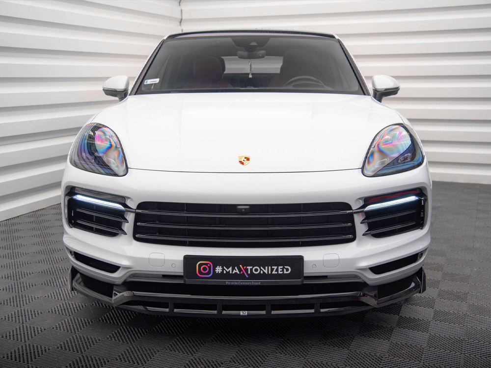 Maxton Front Splitter Porsche Cayenne Coupe / SUV Mk3