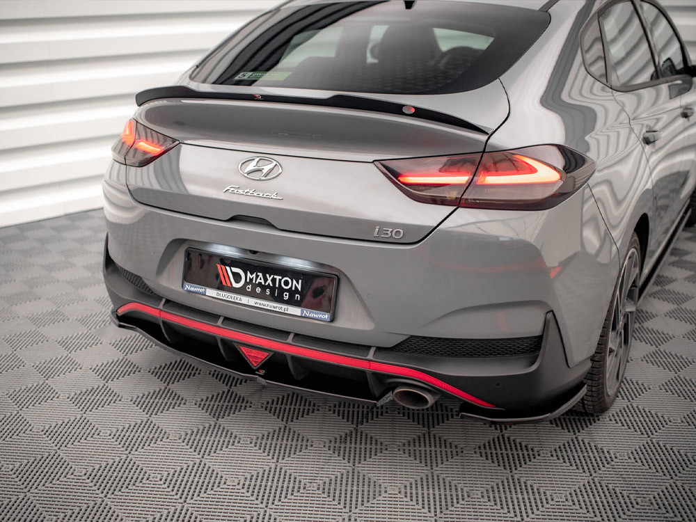 Maxton Rear Side Splitters Hyundai I30 Fastback N-Line Mk3 Facelift