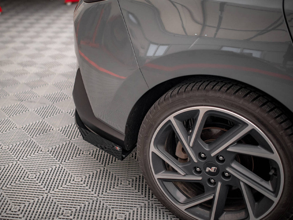 Maxton Street PRO Rear Diffuser + Flaps Hyundai I30 Fastback N-Line Mk3 Facelift