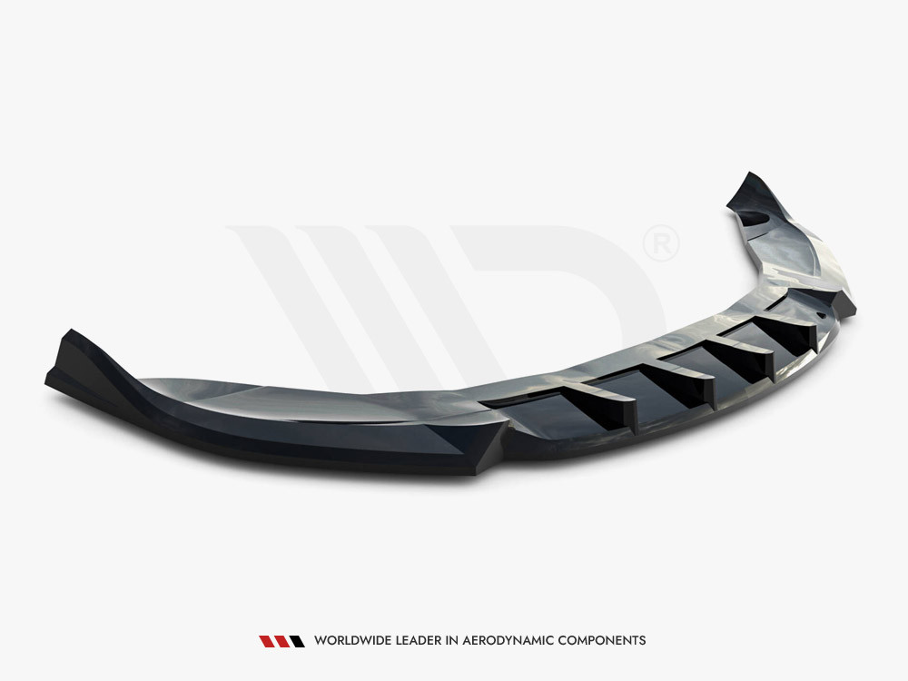 Maxton Front Splitter V.1 Tesla Model S Plaid Mk1 Facelift