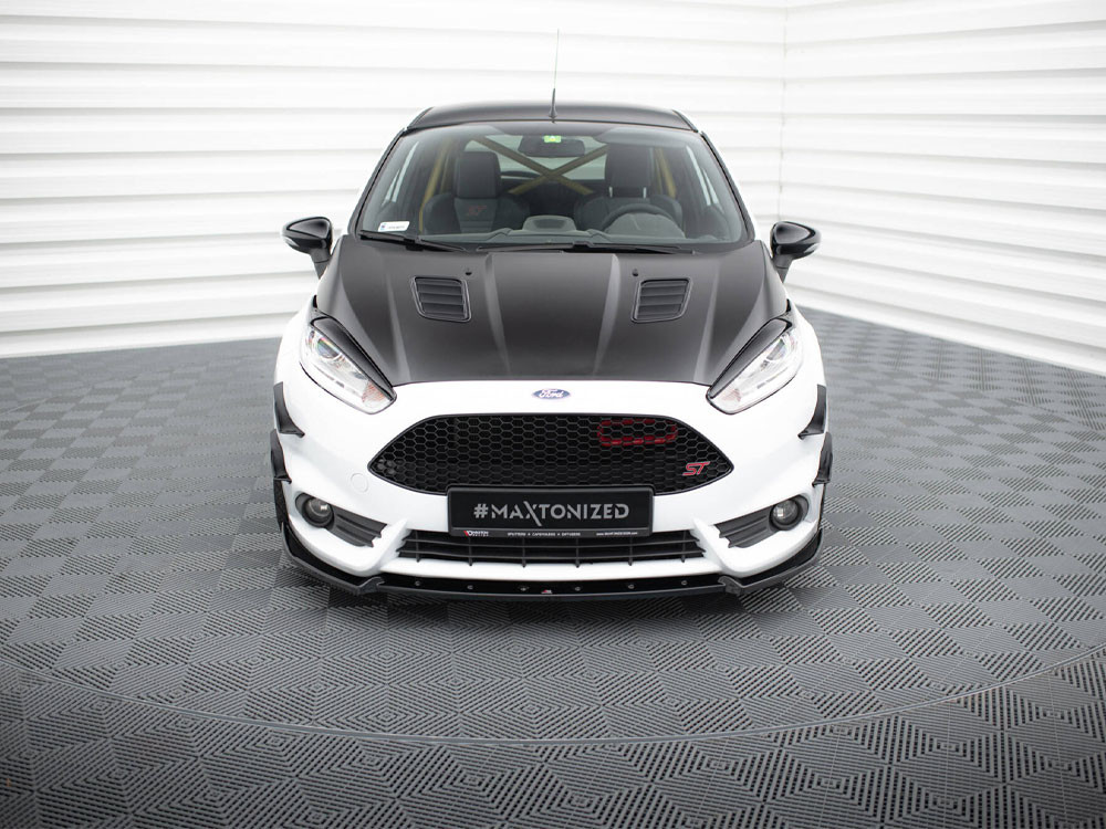Maxton Front Splitter V.4 Ford Fiesta ST Mk7 Facelift