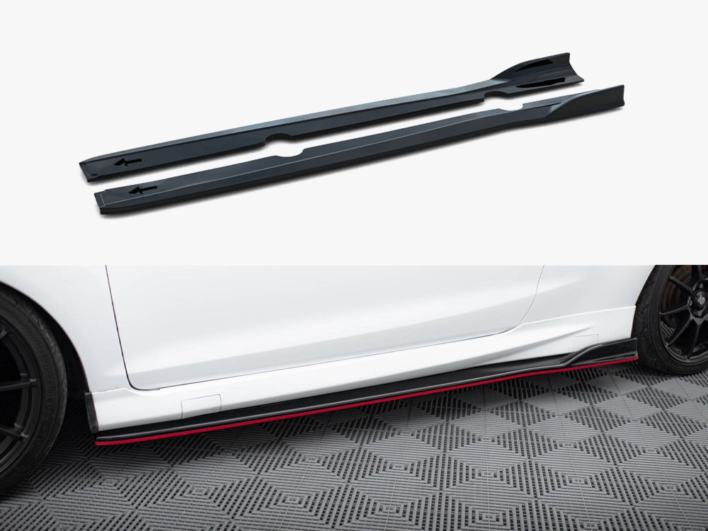 Maxton Side Skirts Diffusers V.3 Ford Fiesta ST / ST-Line Mk7 / Mk7 FL Maxton Side Skirts Diffusers V.3 Ford Fiesta ST / ST-Line Mk7 / Mk7 FL