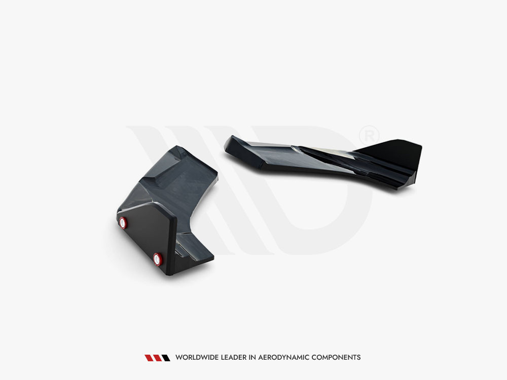 Maxton Rear Side Splitters V.4 + Flaps Hyundai I30 N Hatchback Mk3 Facelift