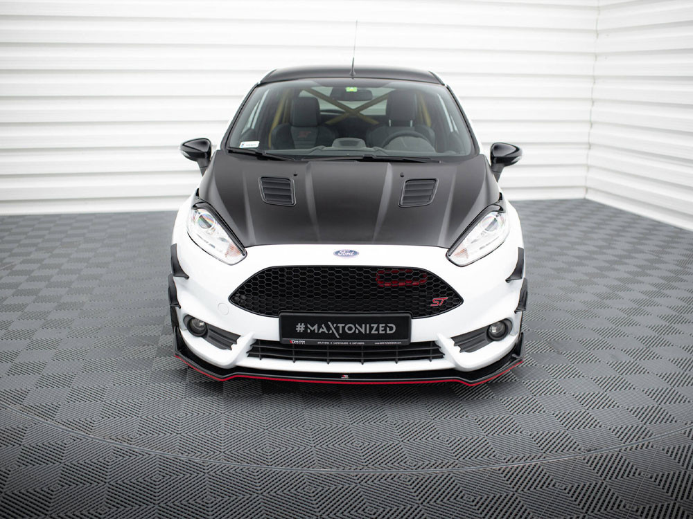 Maxton Front Splitter V.5 Ford Fiesta ST Mk7 Facelift