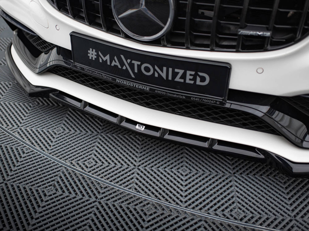 Maxton Front Splitter V.2 Mercedes-AMG C63 Sedan / Estate W205 / S205