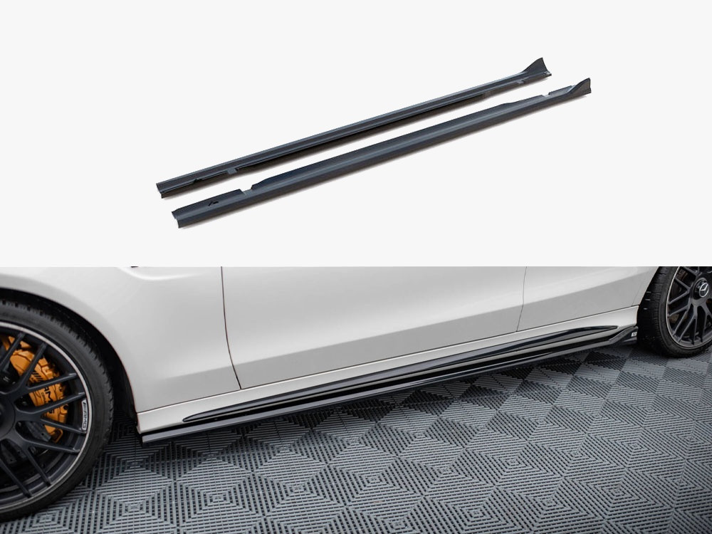 Maxton Side Skirts Diffusers V.2 Mercedes-AMG C63 Sedan / Estate W205 / S205 Maxton Side Skirts Diffusers V.2 Mercedes-AMG C63 Sedan / Estate W205 / S205