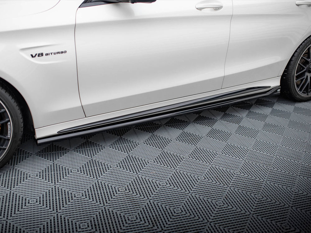 Maxton Side Skirts Diffusers V.2 Mercedes-AMG C63 Sedan / Estate W205 / S205 Maxton Side Skirts Diffusers V.2 Mercedes-AMG C63 Sedan / Estate W205 / S205