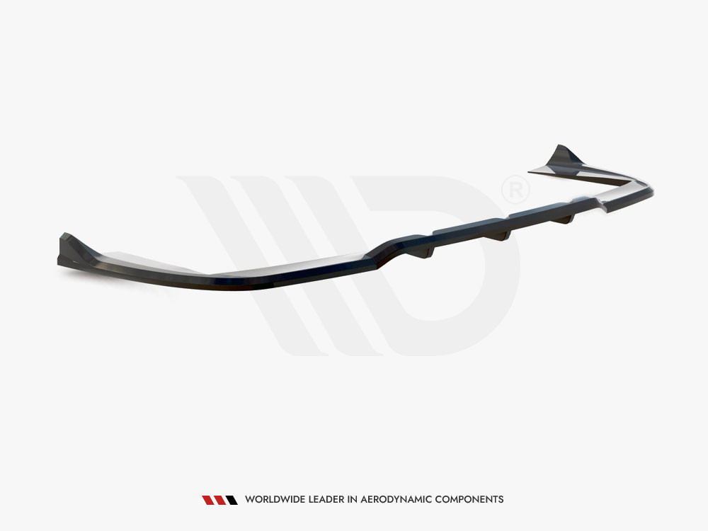 Maxton Rear Splitter (Vertical Bars) Mercedes-AMG C63 Sedan / Estate W205 / S205