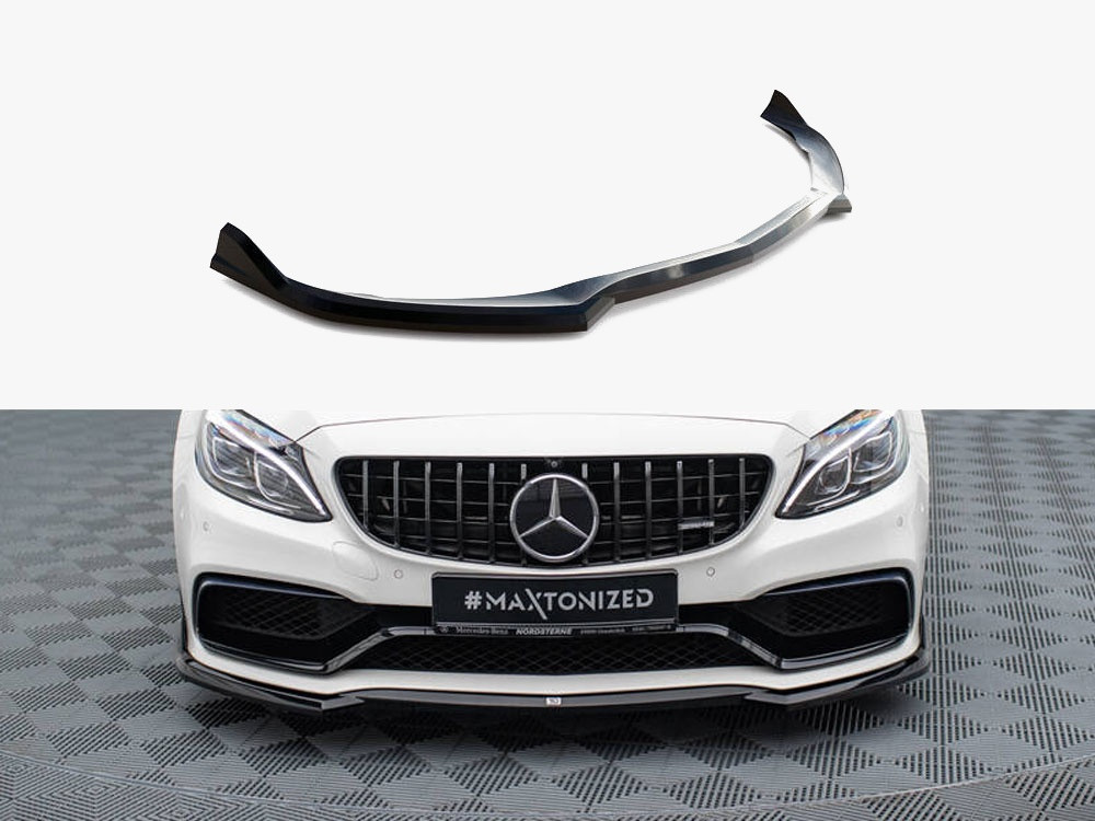 Maxton Front Splitter V.3 Mercedes-AMG C63 Sedan / Estate W205 / S205