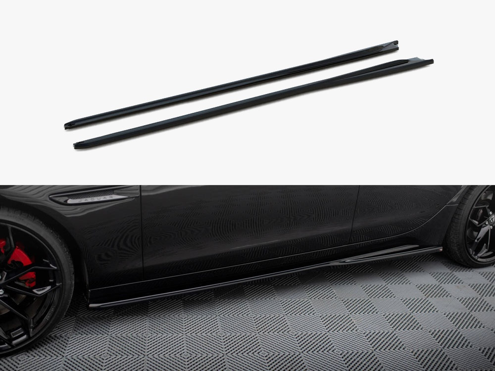 Maxton Side Skirts Diffusers Jaguar XE X760 Facelift Maxton Side Skirts Diffusers Jaguar XE X760 Facelift