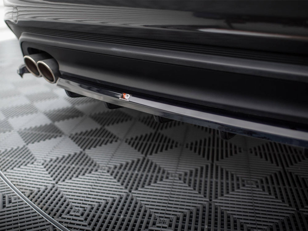 Maxton Central Rear Splitter (Vertical Bars) Jaguar XE X760 Facelift