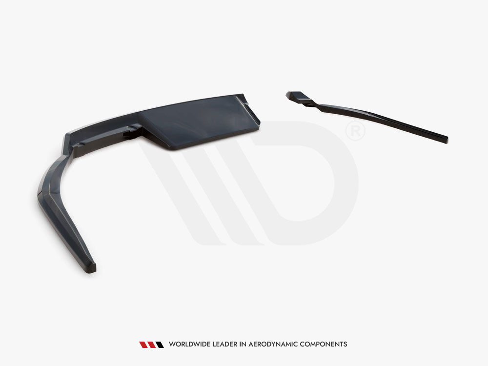 Maxton Central Rear Splitter (Vertical Bars) Jaguar XE X760 Facelift