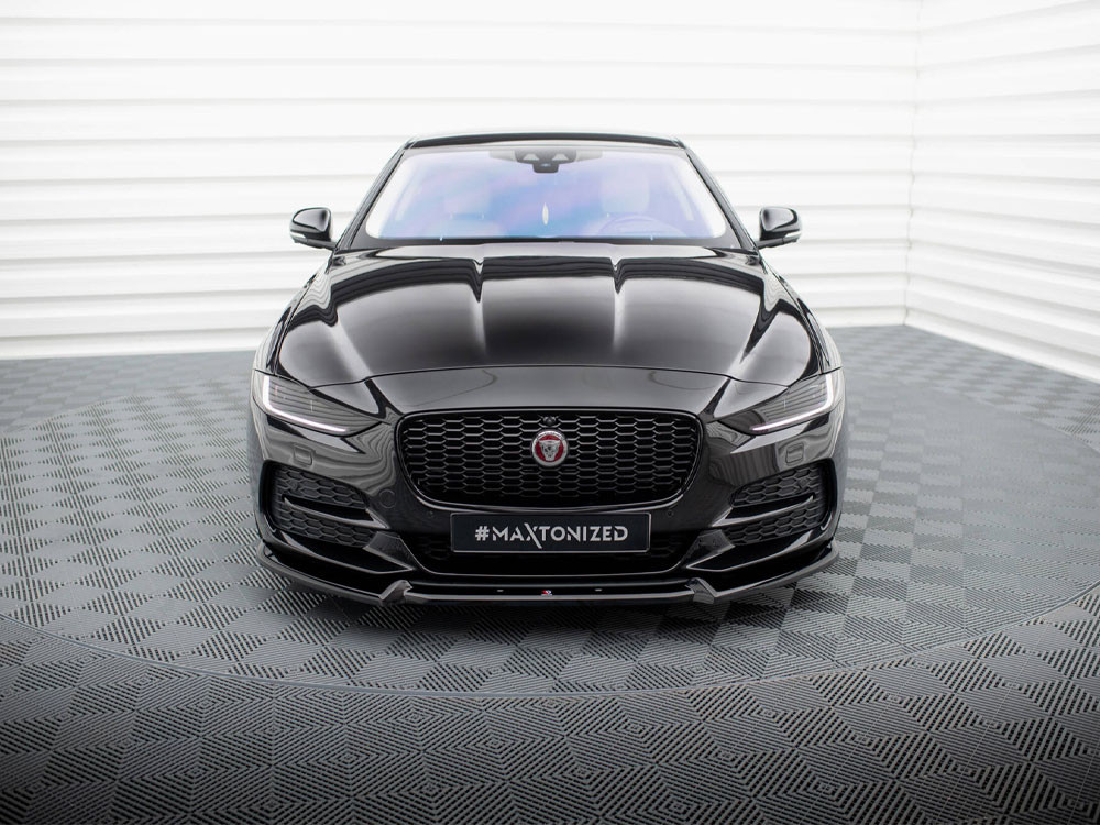 Maxton Front Splitter V.2 Jaguar XE X760 Facelift Maxton Front Splitter V.2 Jaguar XE X760 Facelift