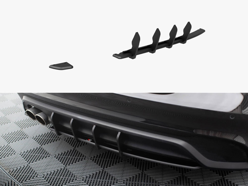 Maxton Street PRO Rear Diffuser Jaguar XE X760 Facelift