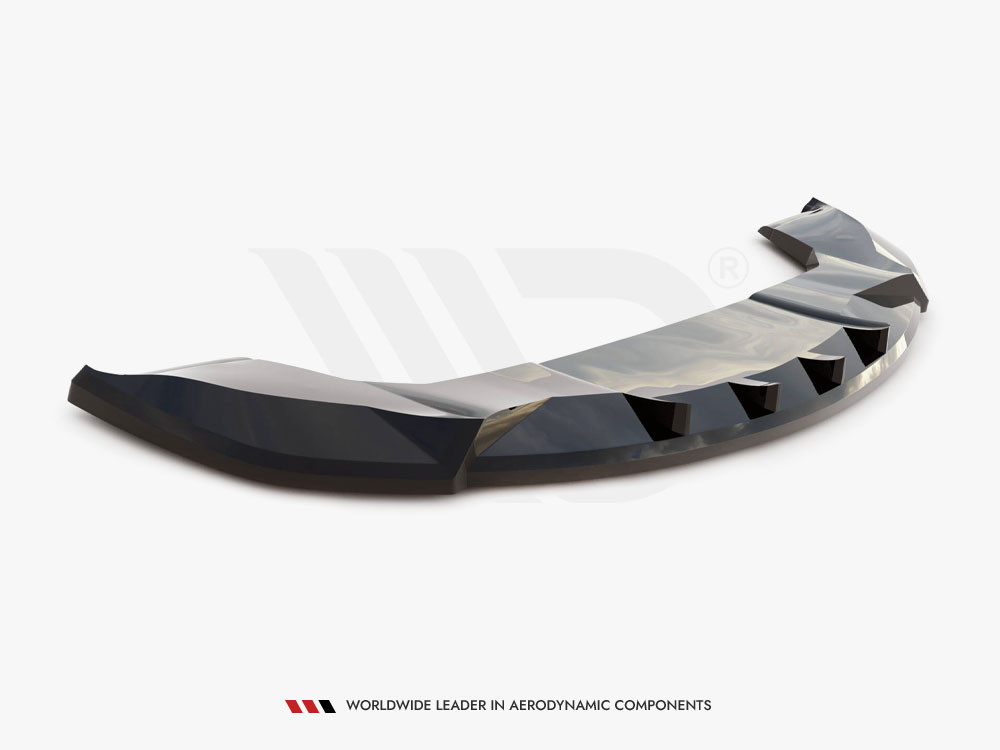 Maxton Front Splitter V.2 Tesla Model X Mk1 Facelift Maxton Front Splitter V.2 Tesla Model X Mk1 Facelift