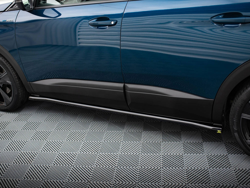 Maxton Side Skirts Diffusers Peugeot 3008 GT-Line Mk2 Facelift