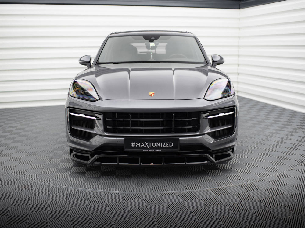 Maxton Front Splitter Porsche Cayenne Cayenne SUV / Coupe Mk3 Facelift