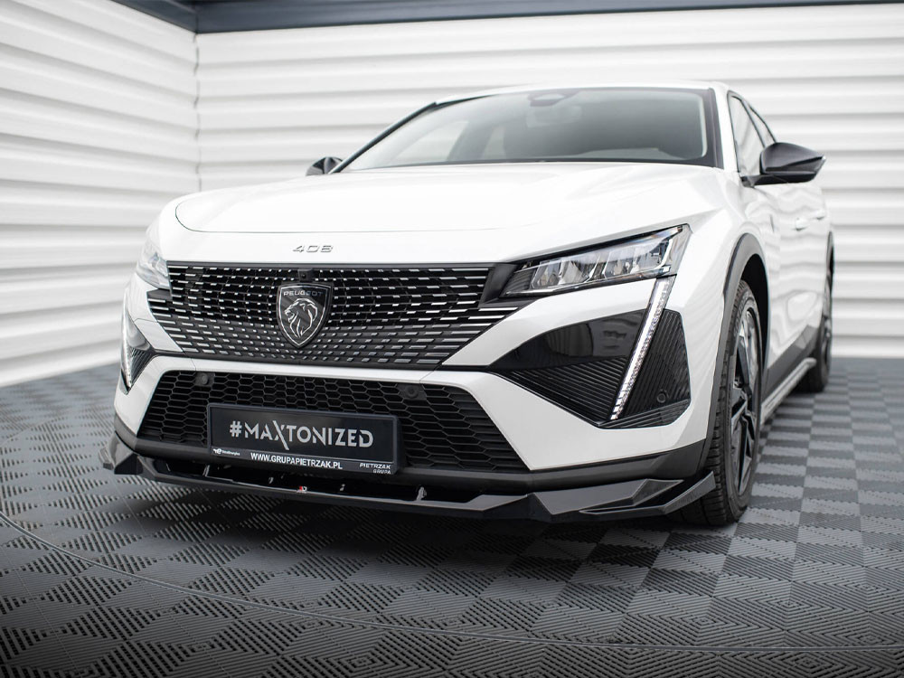 Maxton Front Splitter Peugeot 408 Mk1