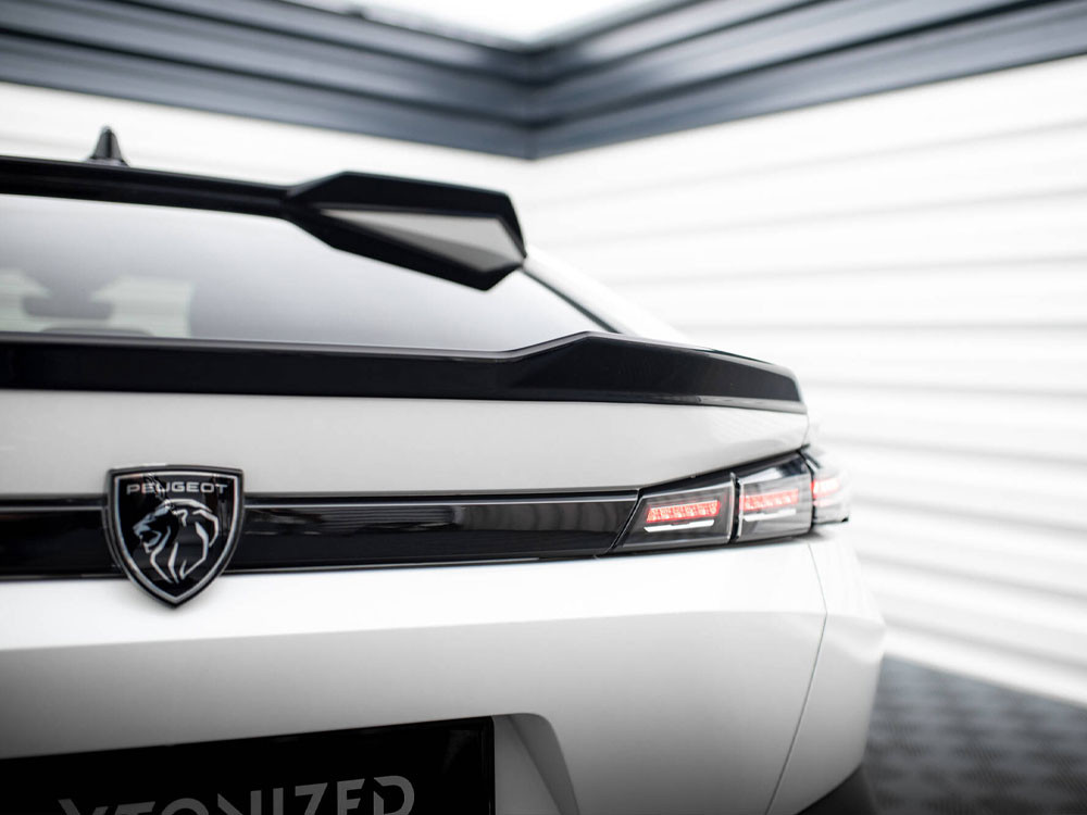 Maxton Lower Spoiler CAP 3D Peugeot 408 Mk1