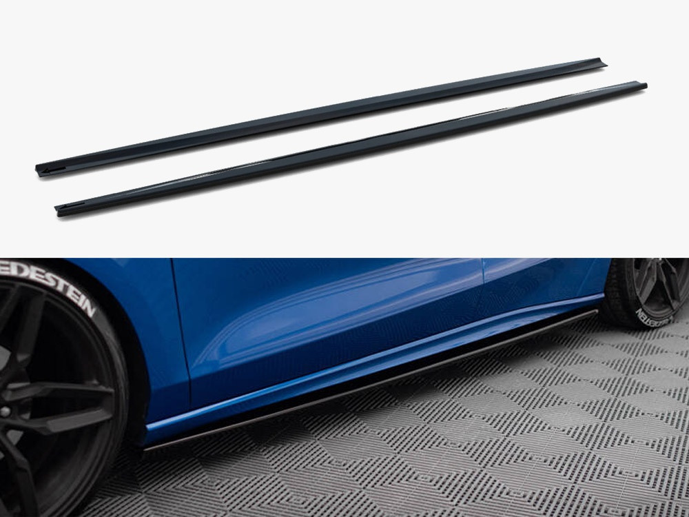 Maxton Side Skirts Diffusers V.2 Ford Focus ST / ST-Line Mk4