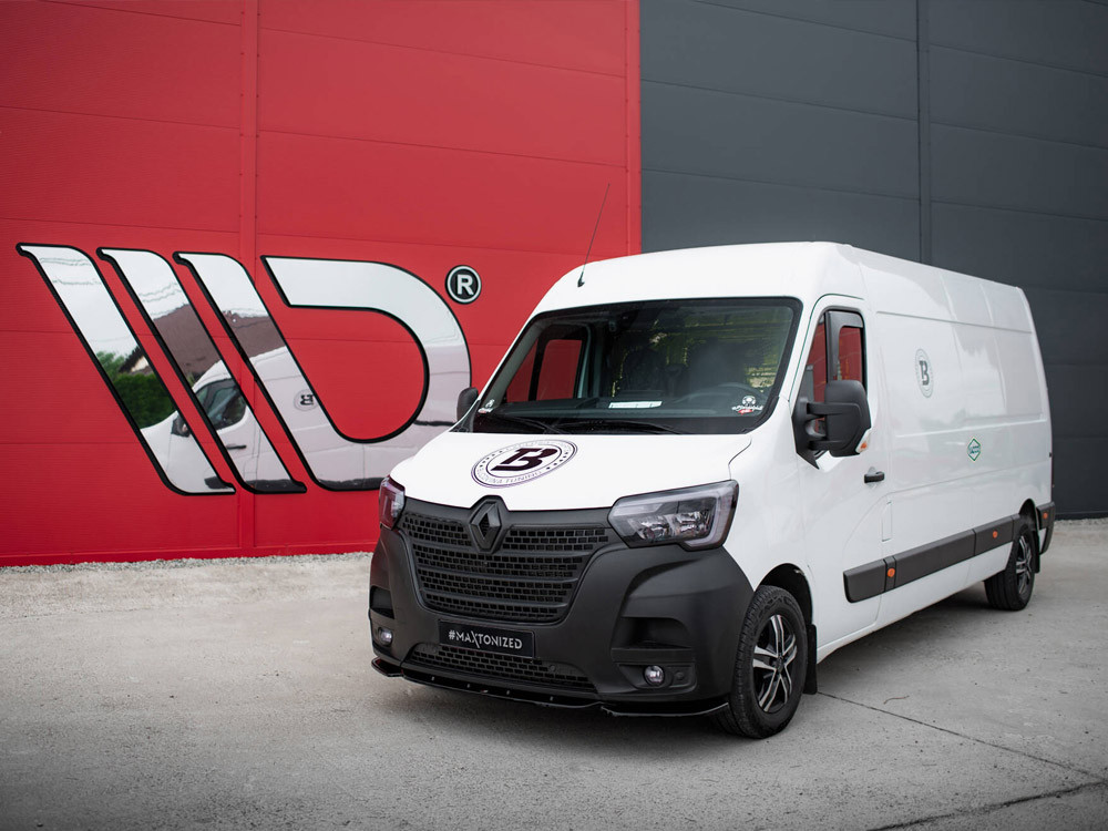 Maxton Front Splitter Renault Master Mk3 Facelift