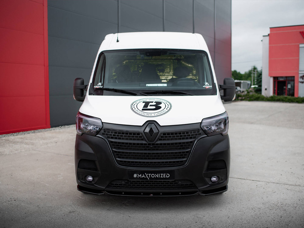 Maxton Front Splitter Renault Master Mk3 Facelift