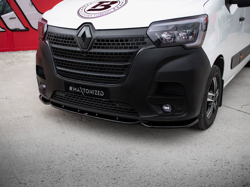 Maxton Front Splitter Renault Master Mk3 Facelift