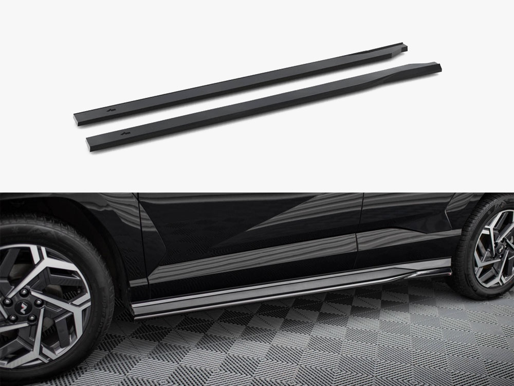 Maxton Side Skirts Diffusers Hyundai Kona N-line Mk2