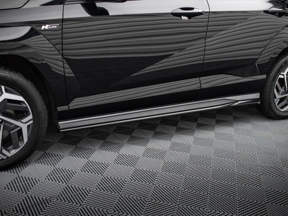 Maxton Side Skirts Diffusers Hyundai Kona N-line Mk2