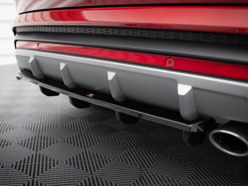 Maxton Central Rear Splitter (Vertical Bars) Hyundai Tucson N-Line Mk4 Maxton Central Rear Splitter (Vertical Bars) Hyundai Tucson N-Line Mk4