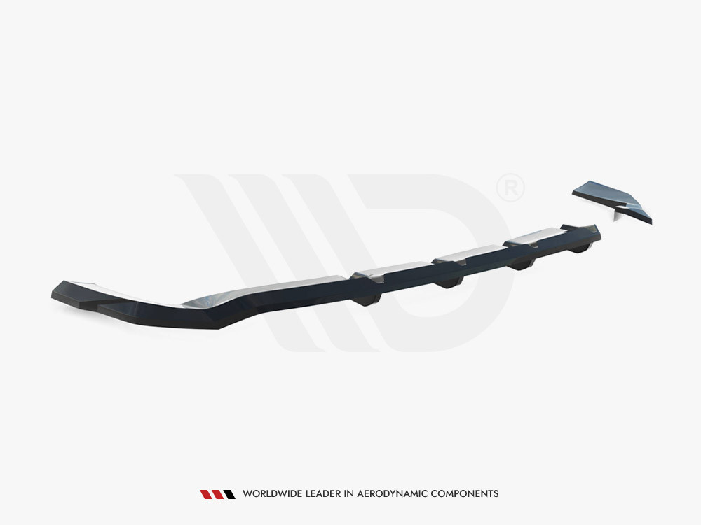 Maxton Central Rear Splitter (Vertical Bars) Hyundai Tucson N-Line Mk4 Maxton Central Rear Splitter (Vertical Bars) Hyundai Tucson N-Line Mk4