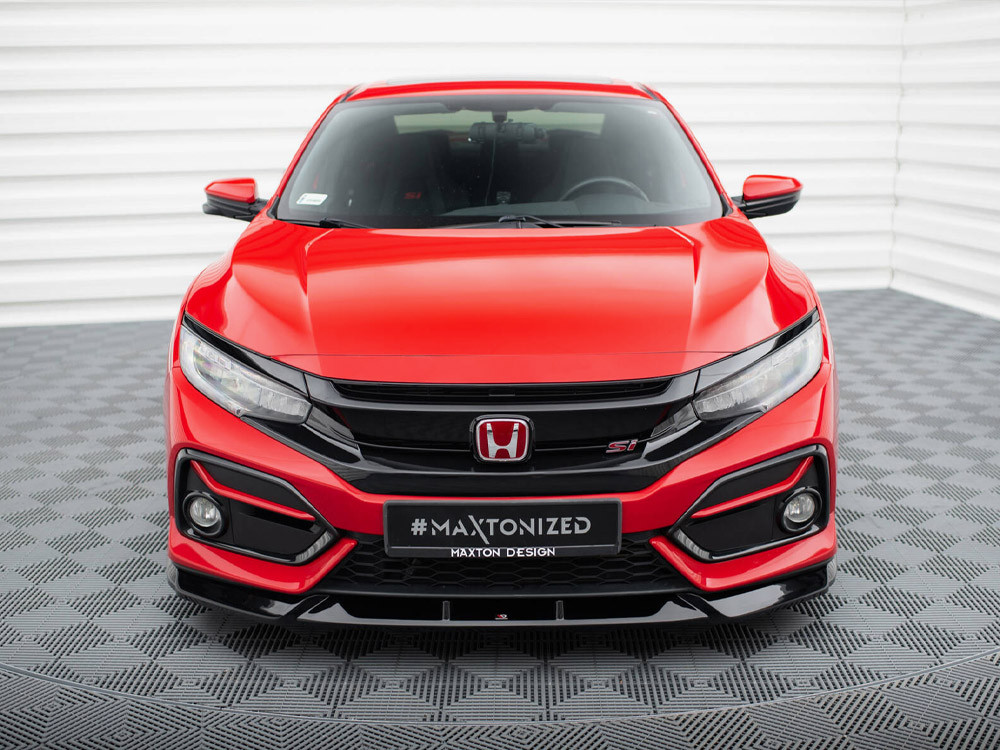 Maxton Front Splitter Honda Civic SI Mk10