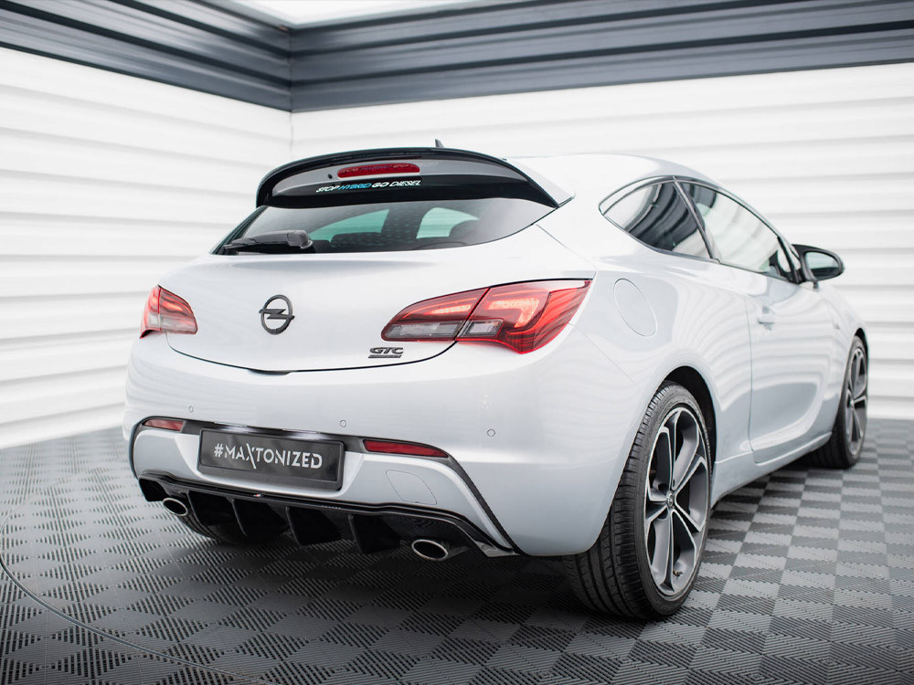 Maxton Rear Valance Opel Astra GTC OPC-Line J (Version with single exhausts on both sides)