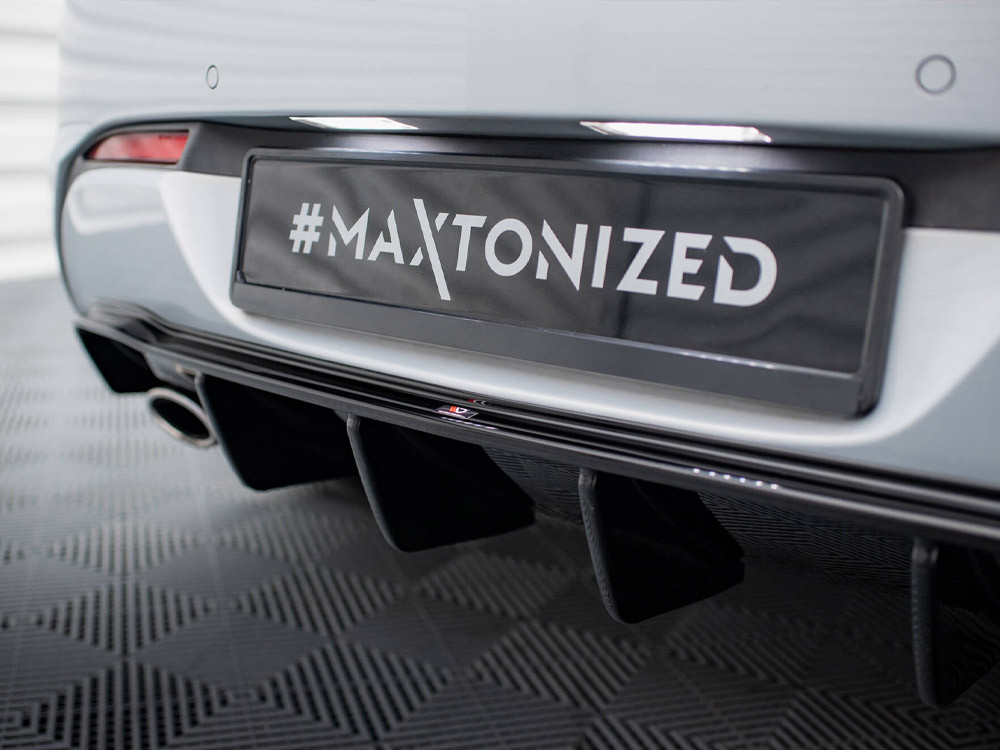 Maxton Rear Valance Opel Astra GTC OPC-Line J (Version with single exhausts on both sides)