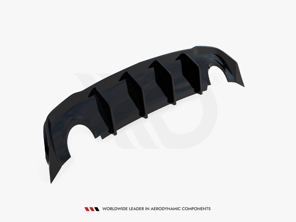 Maxton Rear Valance Opel Astra GTC OPC-Line J (Version with single exhausts on both sides)