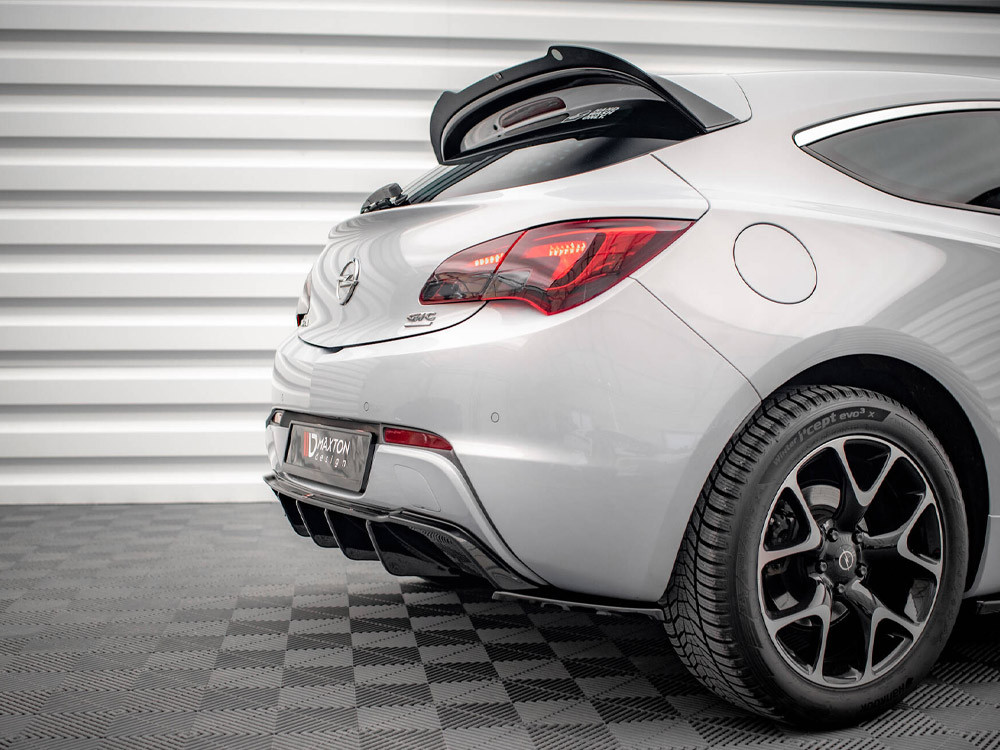Maxton Rear Valance Opel Astra GTC OPC-Line J (Version with single exhaust on one side)