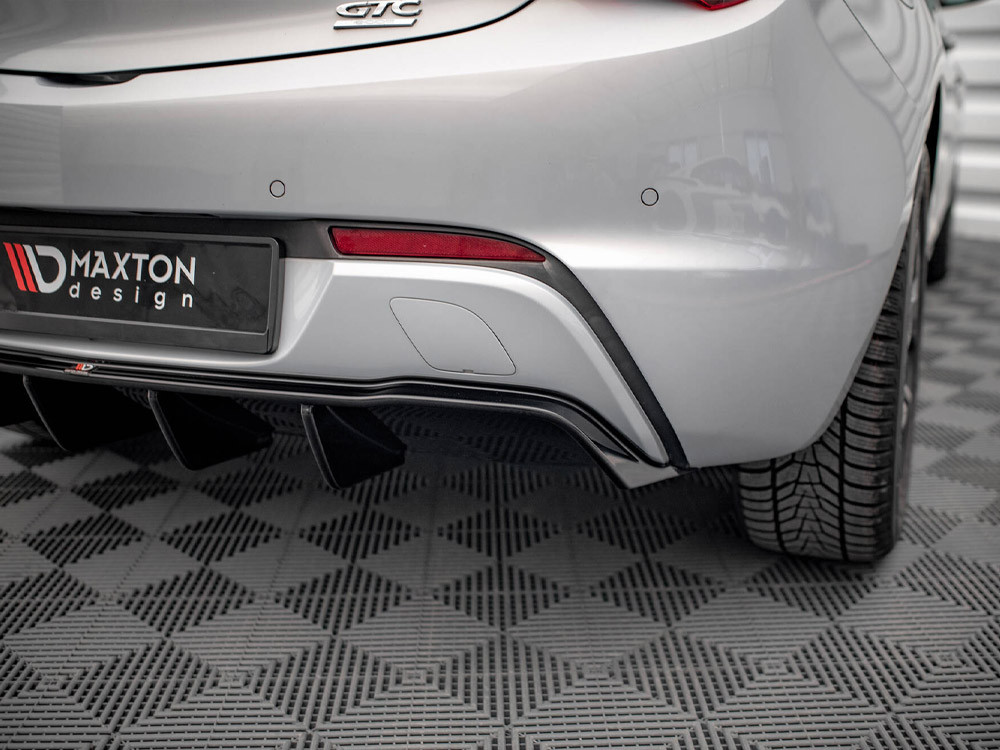 Maxton Rear Valance Opel Astra GTC OPC-Line J (Version with single exhaust on one side)