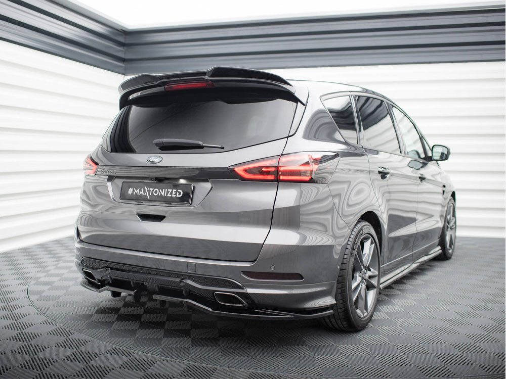 Maxton Rear Splitter (Vertical Bars) Ford S-Max ST-Line Mk2