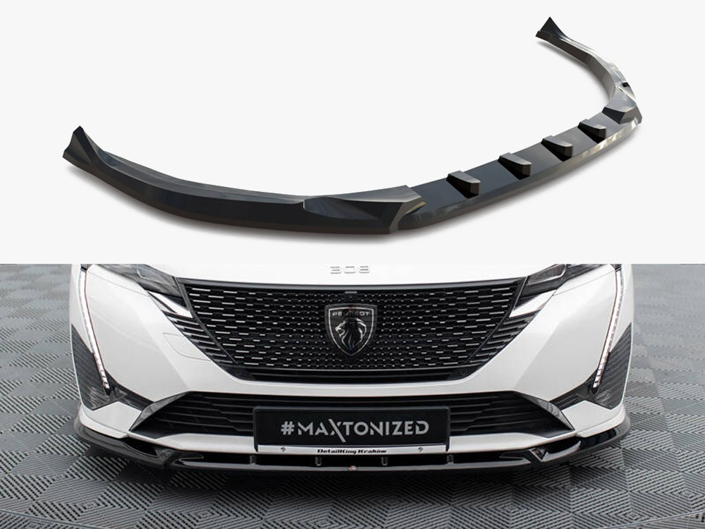 Maxton Front Splitter Peugeot 308 GT Mk3