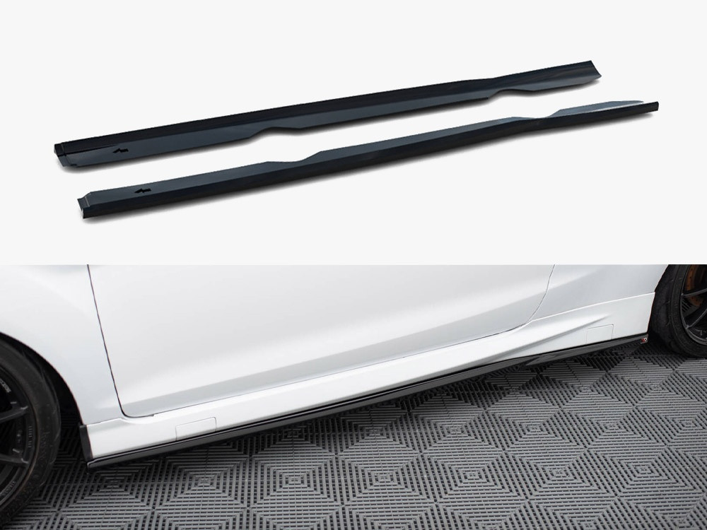 Maxton Side Skirts Diffusers V.4 Ford Fiesta ST / ST-Line Mk7